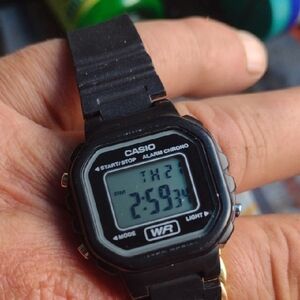 Casio Black Digital Watch NWOT
